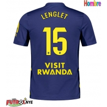 Camiseta Atletico Madrid Clement Lenglet #15 Visitante Equipación 2025-26 manga corta